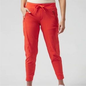 Athleta Trekkie North Jogger - Orange